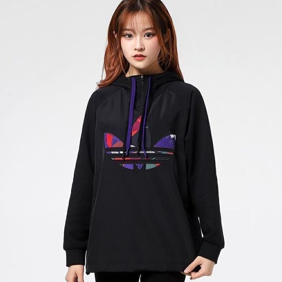 Adidas Originals CNY Women's Jacket Hoodie Black S - Picture 10 of 11